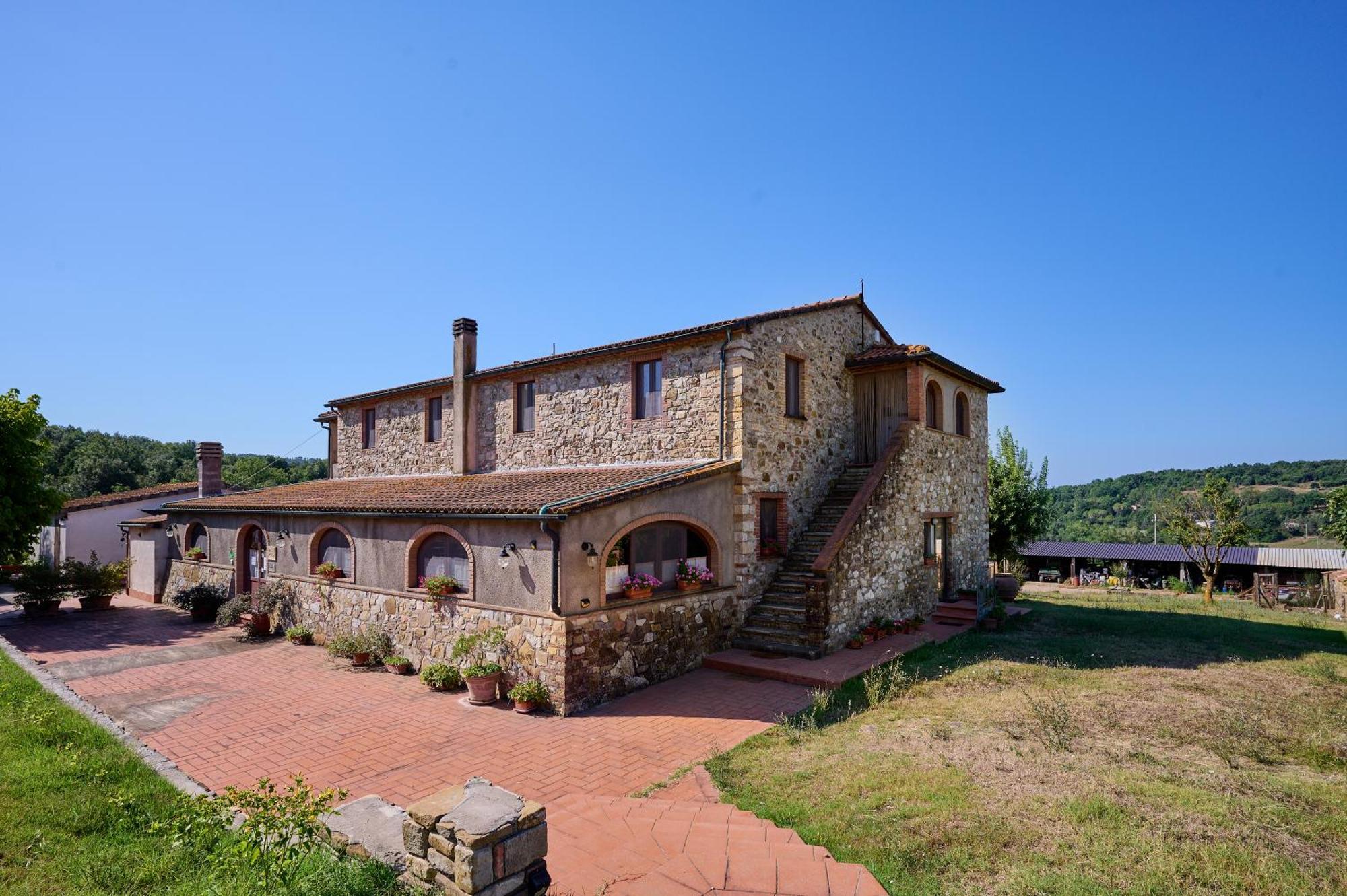 Agriturismo Tenuta Sant'Agnese Monteverdi Marittimo Exteriör bild