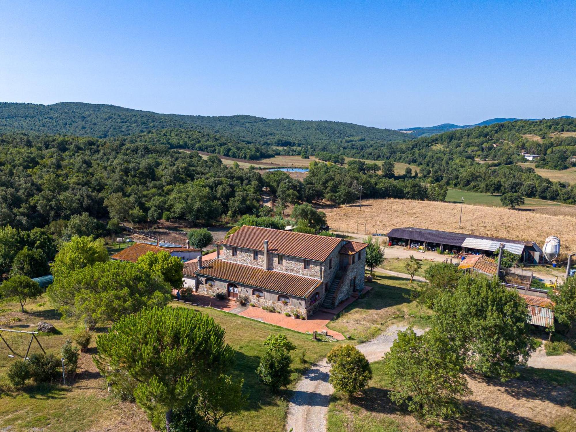 Agriturismo Tenuta Sant'Agnese Monteverdi Marittimo Exteriör bild