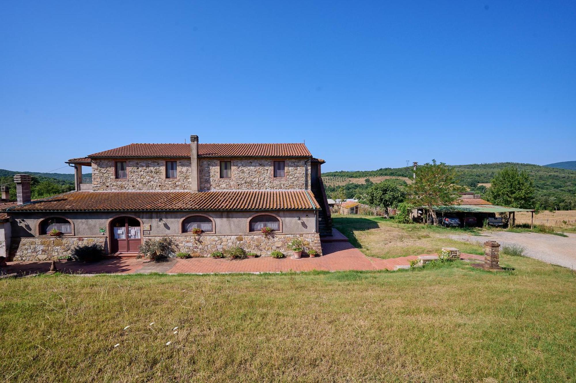 Agriturismo Tenuta Sant'Agnese Monteverdi Marittimo Exteriör bild